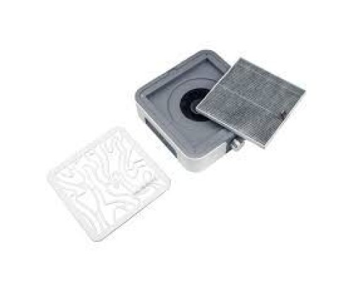 BUCOS Musson X2 silver витяжка для манікюру з hepa фільтром 72вт.,срібна