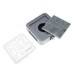 BUCOS Musson X2 silver витяжка для манікюру з hepa фільтром 72вт.,срібна
