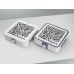 BUCOS Musson X2 silver витяжка для манікюру з hepa фільтром 72вт.,срібна