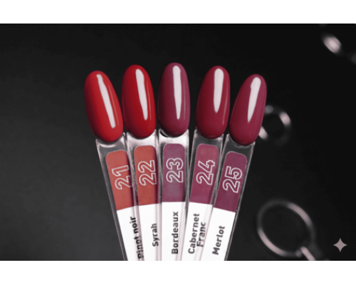 Luma №025 Wine tone Merlot gel polish 10ml (Колекція виних кольорів)