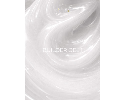 Edlen Builder Gel №01 Гель для нарощування (прозорий), 30 мл