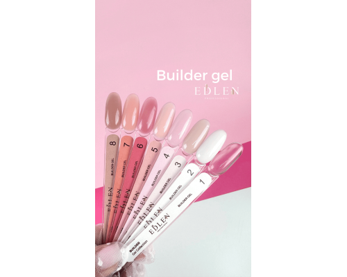 Edlen Builder Gel №03 Гель для нарощування (світлий теплий беж) 30 мл