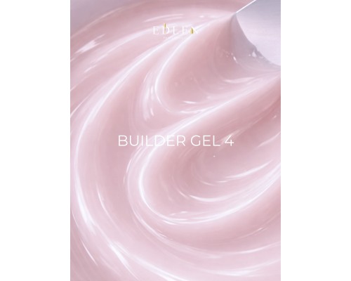 Edlen Builder Gel №04 Гель для нарощування (рожево-молочний) 30 мл