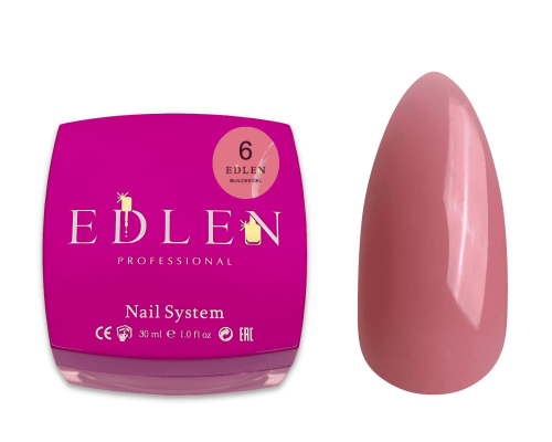 Edlen Builder Gel №06 Гель для нарощування (темно-рожевий) 30 мл