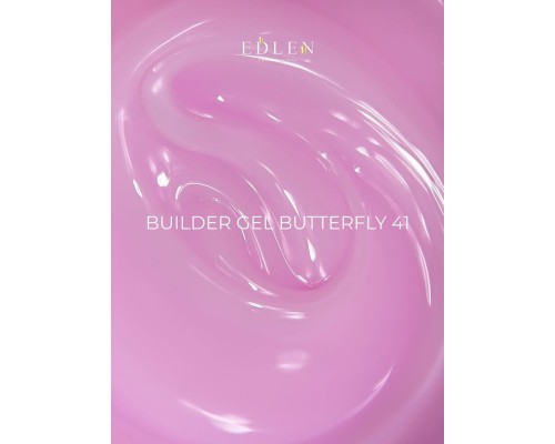 Edlen Builder Gel №41 Butterfly Гель для нарощування (рожевий ) 30 мл