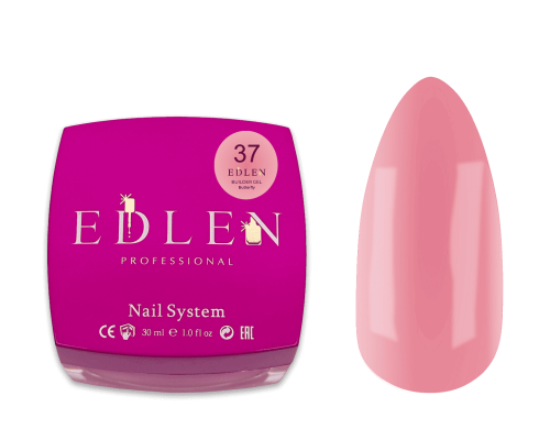 Edlen Builder Gel №37 Butterfly Гель для нарощування (рожевий) 30 мл