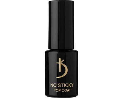 Kodi Верхнє покриття без липкого шару без УФ-фільтрів No Sticky Top coat UV free,12 мл(кругла пляшка