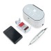 Фрезер для манікюру BUCOS Nail Drill X3 PRO WHITE PEARL (65W/35000 об.)+ український посібник гар.12