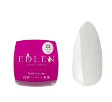Edlen Builder Gel №23 Princess Гель для нарощування (молочний з шимером) 15 мл