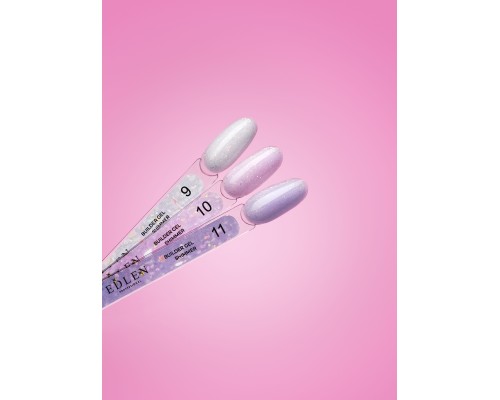 Edlen Builder Gel №09 Shimmer Гель для нарощування (молочний з кольоровими блискітками) 15 мл.