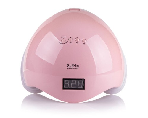 LED+UV SUN 5 PINK 48W лампа рожева, 3 місяці гарантії