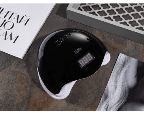 LED+UV SUN 5 BLACK 48W лампа чорна, 3 місяці гарантії