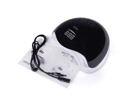 LED+UV SUN 5 BLACK 48W лампа чорна, 3 місяці гарантії