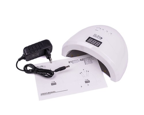 Лампа SUN 1S WHITE 48W LED/UV біла