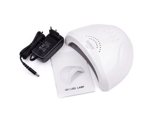LED+UV SUNUV SUN 1 48W White лампа біла (оригінал,1 рік гарантія)