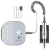 Фрезер для манікюру BUCOS Nail Drill X1 PRO ICE BLUE (65W/40000 об.)+ український посібник