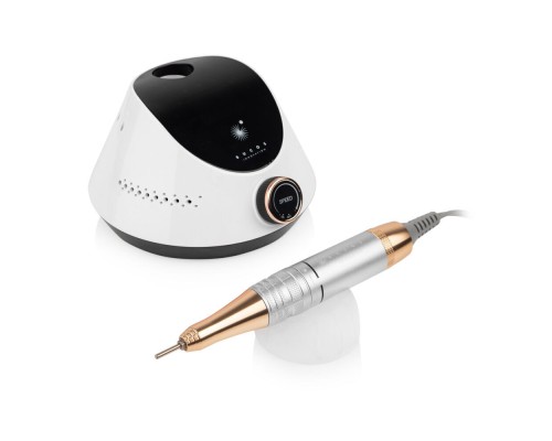 Фрезер для манікюру BUCOS Nail Drill X2 PRO WHITE PEARL (65W/35000 об.)+ український посібник