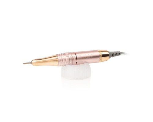 Фрезер для манікюру BUCOS Nail Drill X2 PRO BLUSH PINK (65W/35000 об.)+ український посібник