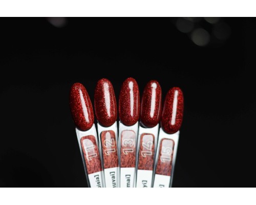 Luma №011 Tone of love gel polish [Zakokhuisia]10ml (червона колекція)Hema/TPO free