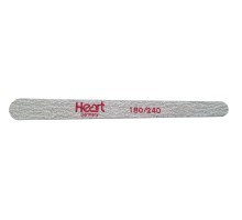 Пилка для нігтів капелька HEART Titan 180/240