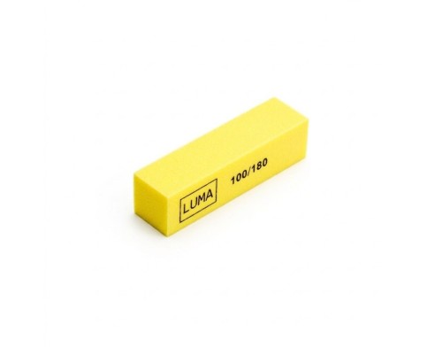 Luma баф для нігтів 100/180 (Жовтий колір)