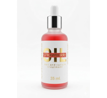 Олія для кутикули Luma Strawberry cuticle oil 35ml з піпеткою(полуниця)