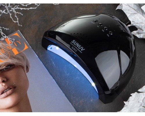 LED+UV SUNUV SUN 1 48W Black лампа чорна діоди 3покоління-кварцеві діоди(оригінал,1 рік гарантія)