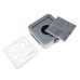BUCOS Musson X3 silver витяжка для манікюру з hepa фільтром 72вт.,срібна