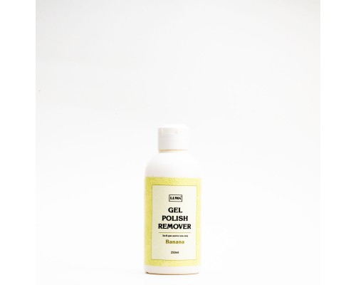 Gel polish remover Luma 250ml "Banana"