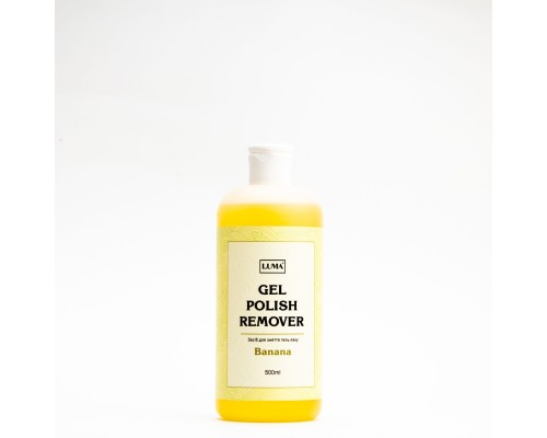 Gel polish remover Luma 500ml "Banana"