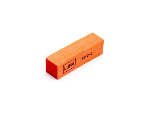 Luma баф для нігтів 180/240 (Помаранчевий колір)