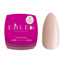 Edlen Builder Gel №03 Гель для нарощування (світлий теплий беж) 50 мл