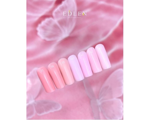 Edlen Builder Gel №40 Butterfly Гель для нарощування (молочно-рожевий ) 50 мл
