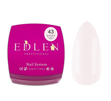 Edlen Builder Gel №43 Butterfly Гель для нарощування (молочно-рожевий) 50 мл