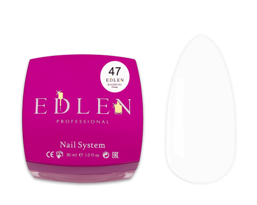 Edlen Builder Gel №47 Cheesy Гель для нарощування (молочний) 30 мл