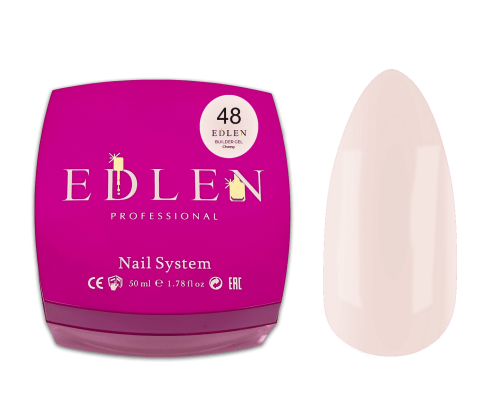 Edlen Builder Gel №48 Cheesy Гель для нарощування (бежевий) 50 мл
