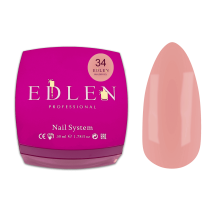 Edlen Builder Gel №34 Office Гель для нарощування (бежево-рожевий) 50 мл