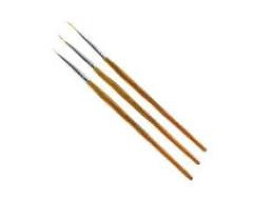 Пензлик для малювання нігтів №000 (дерево)
