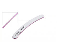 Luma Пилка для манікюра сіра, тонка "Банан" 240Х240#
