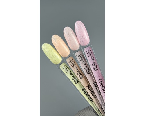 LUMA gel polish Chia pudding C13 Coconut 10ml (молочний с крихтою)