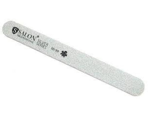 SALON пилка SILVER SERIES 80/80 пряма