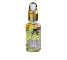 Квіткова олійка для кутикули  HEART, 30ml Banana Dreams (Жовта)