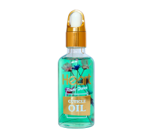 Квіткова олійка для кутикули  HEART, 50ml Exotic Kiwi (Зелена)