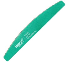Пилка для нігтів HEART Half SHARP PRO 150/150 (Зелене полотно)