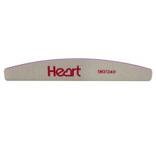 Пилка для нігтів HEART Half 180/240