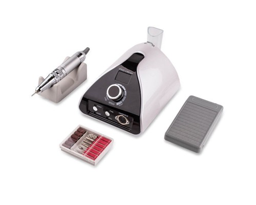 Фрезер BUCOS ZS-711 WHITE PROFESSIONAL (65W/35000 об.) укр. посібник (+ 6 покращених фрез), 3 міс.га