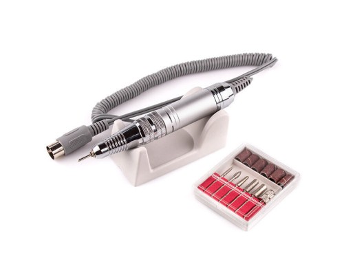 Фрезер BUCOS ZS-711 WHITE PROFESSIONAL (65W/35000 об.) укр. посібник (+ 6 покращених фрез), 3 міс.га