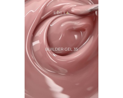 Edlen Builder Gel №35 Office Гель для нарощування (нюдово-рожевий) 30 мл