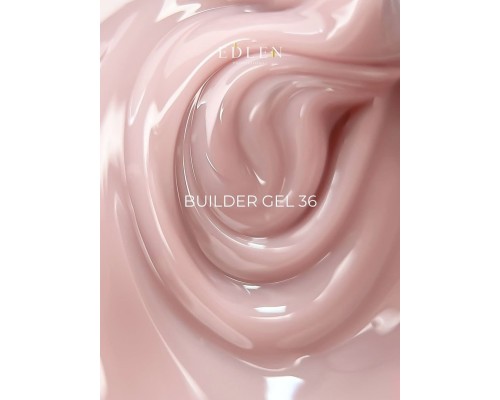Edlen Builder Gel №36 Office Гель для нарощування (рожевий) 30 мл