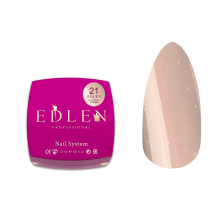 Edlen Builder Gel №21 Princess Гель для нарощування (теплий бежевий з шимером) 15 мл